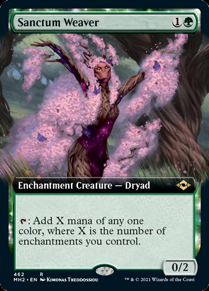 Sanctum Weaver (Extended Art) [Modern Horizons 2] | Golgari Games