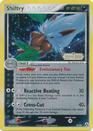 Shiftry (12/92) (Stamped) [EX: Legend Maker] | Local Legends