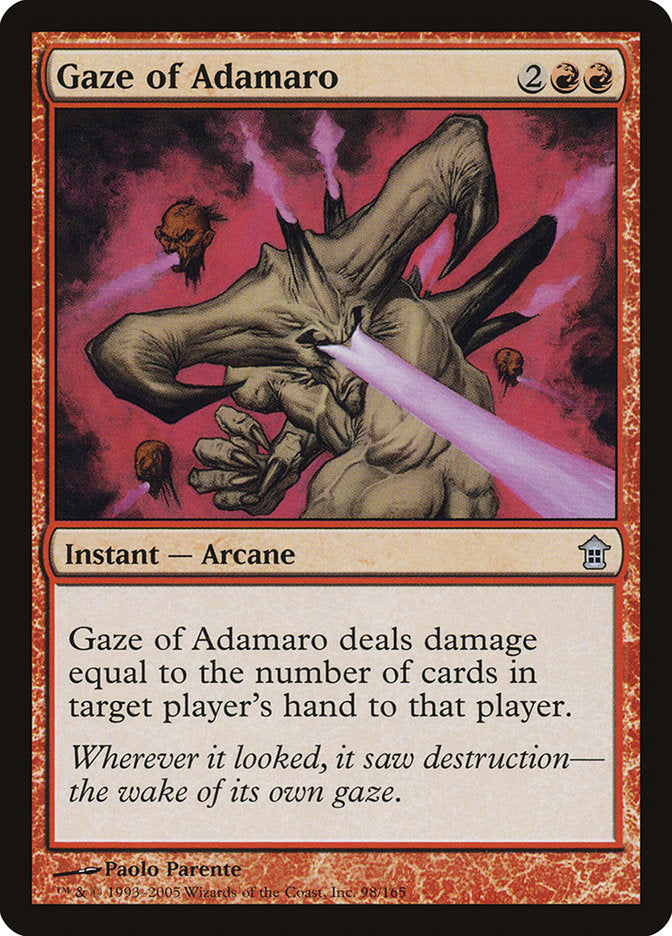 Gaze of Adamaro [Saviors of Kamigawa] | Golgari Games