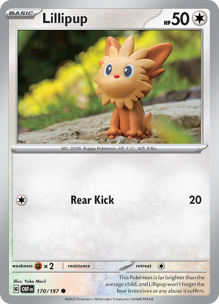 Lillipup (170/197) [Scarlet & Violet: Obsidian Flames] | Golgari Games