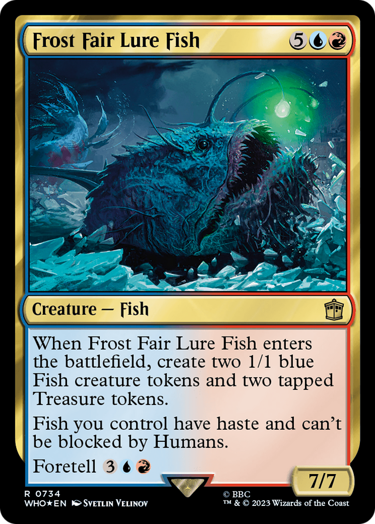 Frost Fair Lure Fish (Surge Foil) [Doctor Who] | Local Legends