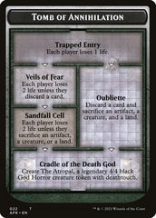 Dungeon of the Mad Mage // Tomb of Annihilation Double-Sided Token [Dungeons & Dragons: Adventures in the Forgotten Realms Tokens] | Golgari Games