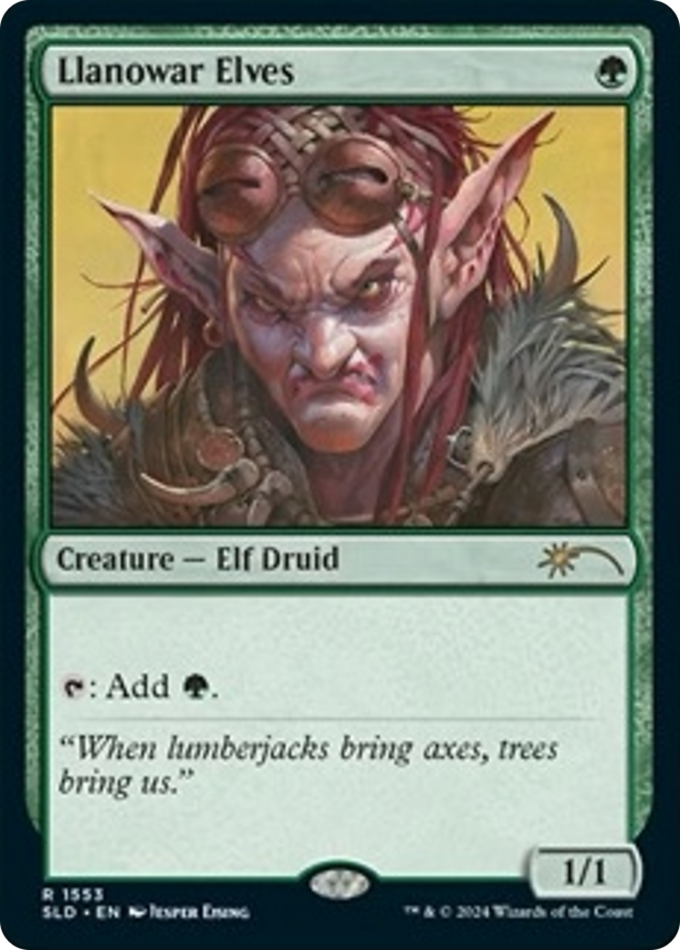 Llanowar Elves (1553) [Secret Lair Drop Series] | Local Legends
