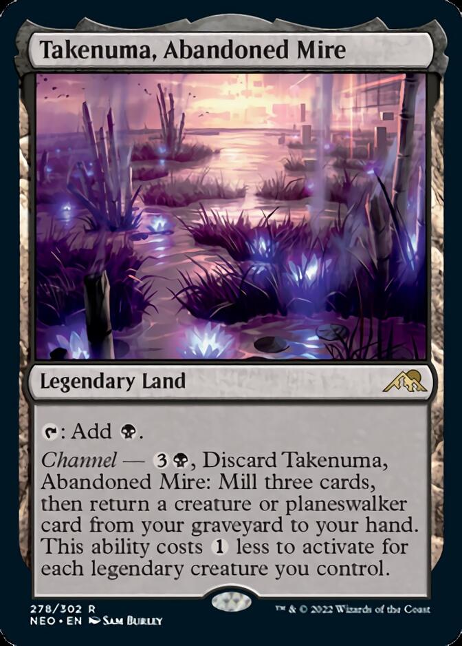 Takenuma, Abandoned Mire [Kamigawa: Neon Dynasty] | Golgari Games