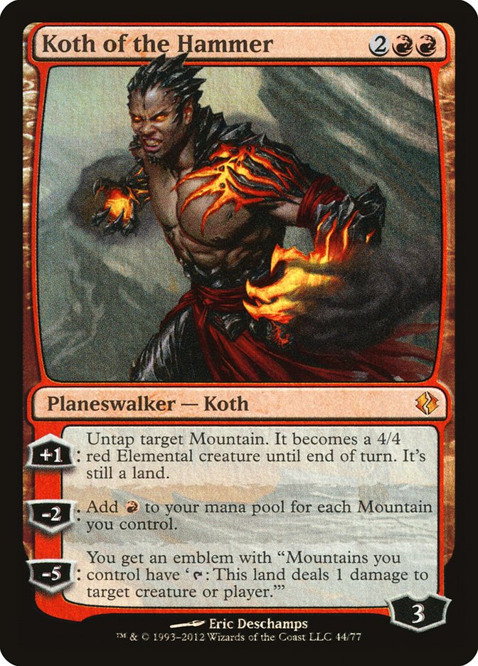 Koth of the Hammer [Duel Decks: Venser vs. Koth] | Local Legends