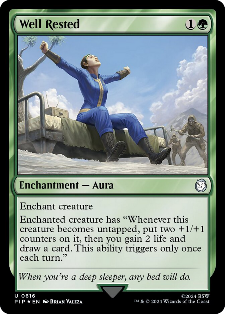 Well Rested (Surge Foil) [Fallout] | Local Legends