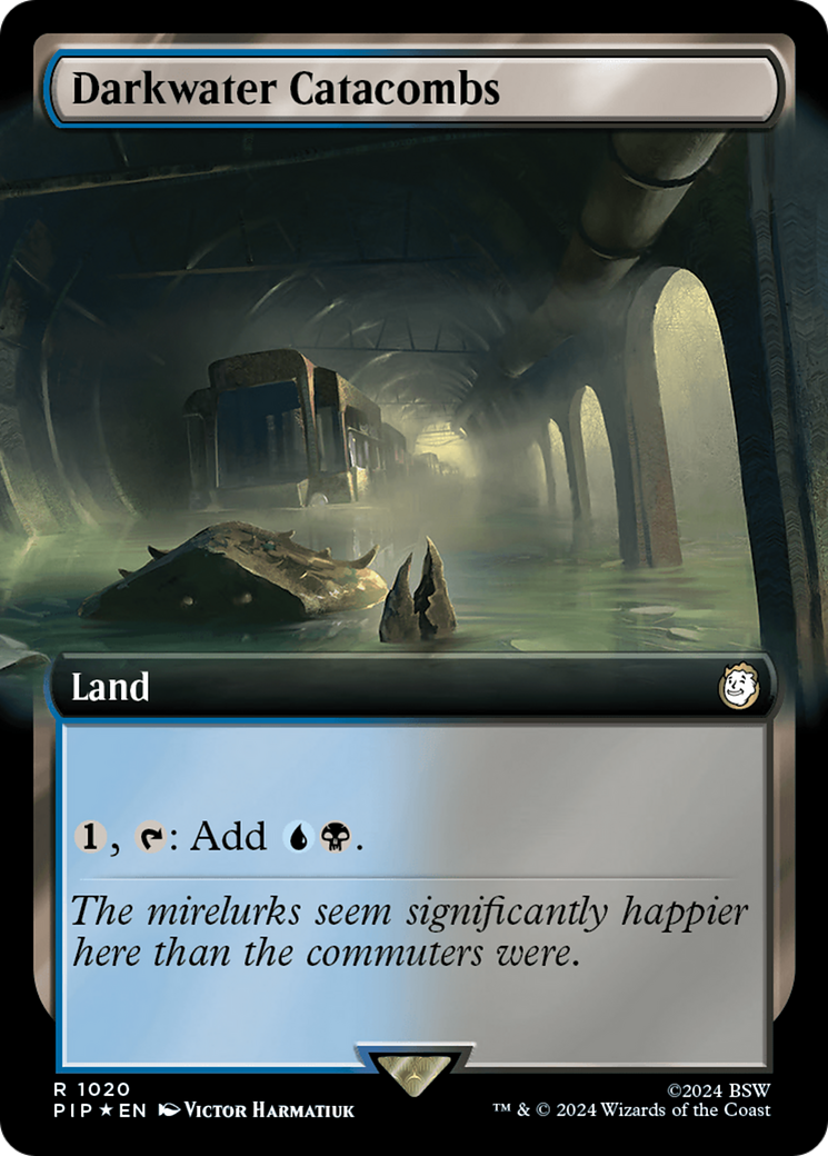 Darkwater Catacombs (Extended Art) (Surge Foil) [Fallout] | Local Legends