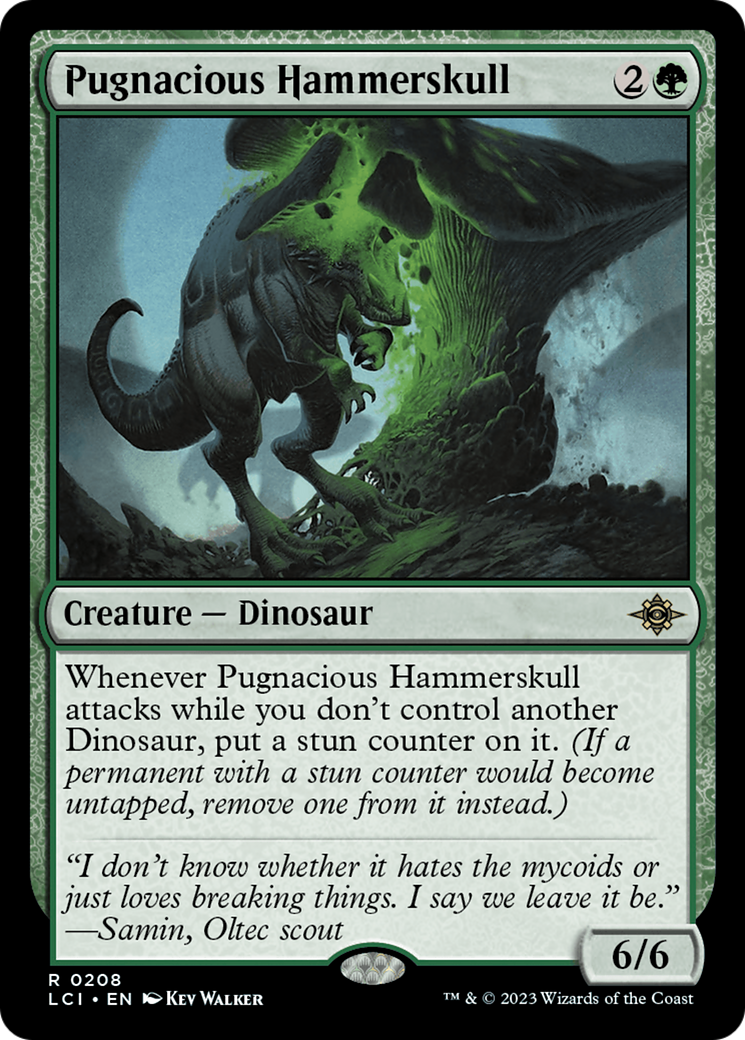 Pugnacious Hammerskull [The Lost Caverns of Ixalan] | Golgari Games