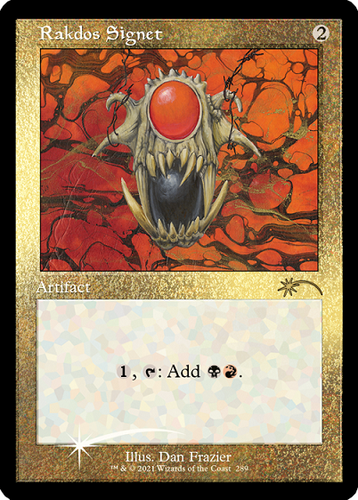Rakdos Signet (Retro) (Foil Etched) [Secret Lair Drop Series] | Local Legends