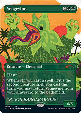 Vengevine (Borderless) [Secret Lair Drop Series] | Local Legends