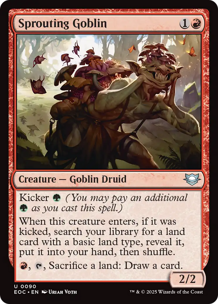 Sprouting Goblin [Edge of Eternities Commander] | Local Legends