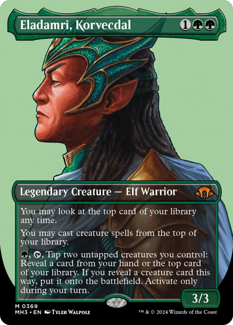 Eladamri, Korvecdal (Borderless) [Modern Horizons 3] | Local Legends