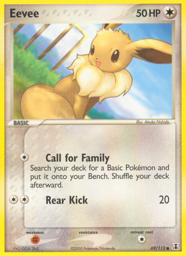 Eevee (69/113) [EX: Delta Species] | Local Legends