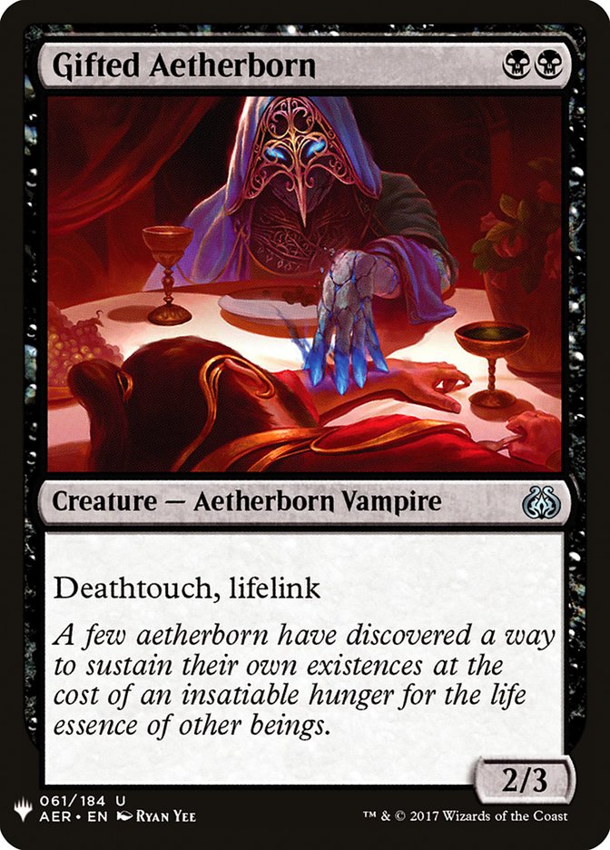 Gifted Aetherborn [Mystery Booster] | Local Legends