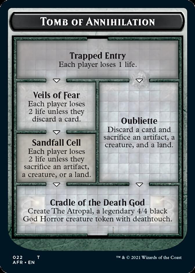 Tomb of Annihilation // The Atropal Double-Sided Token [Dungeons & Dragons: Adventures in the Forgotten Realms Tokens] | Golgari Games