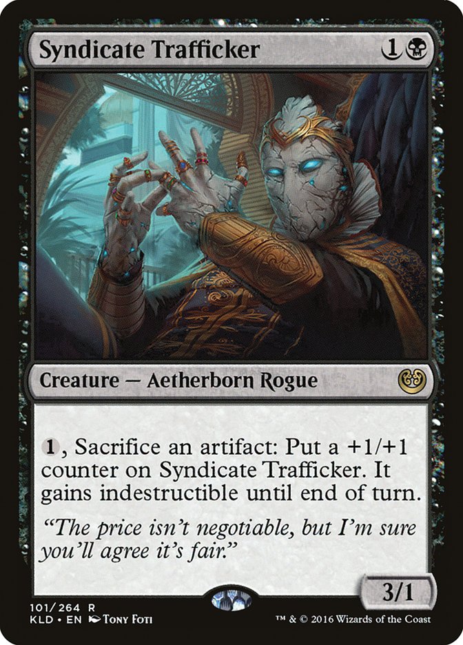 Syndicate Trafficker [Kaladesh] | Local Legends