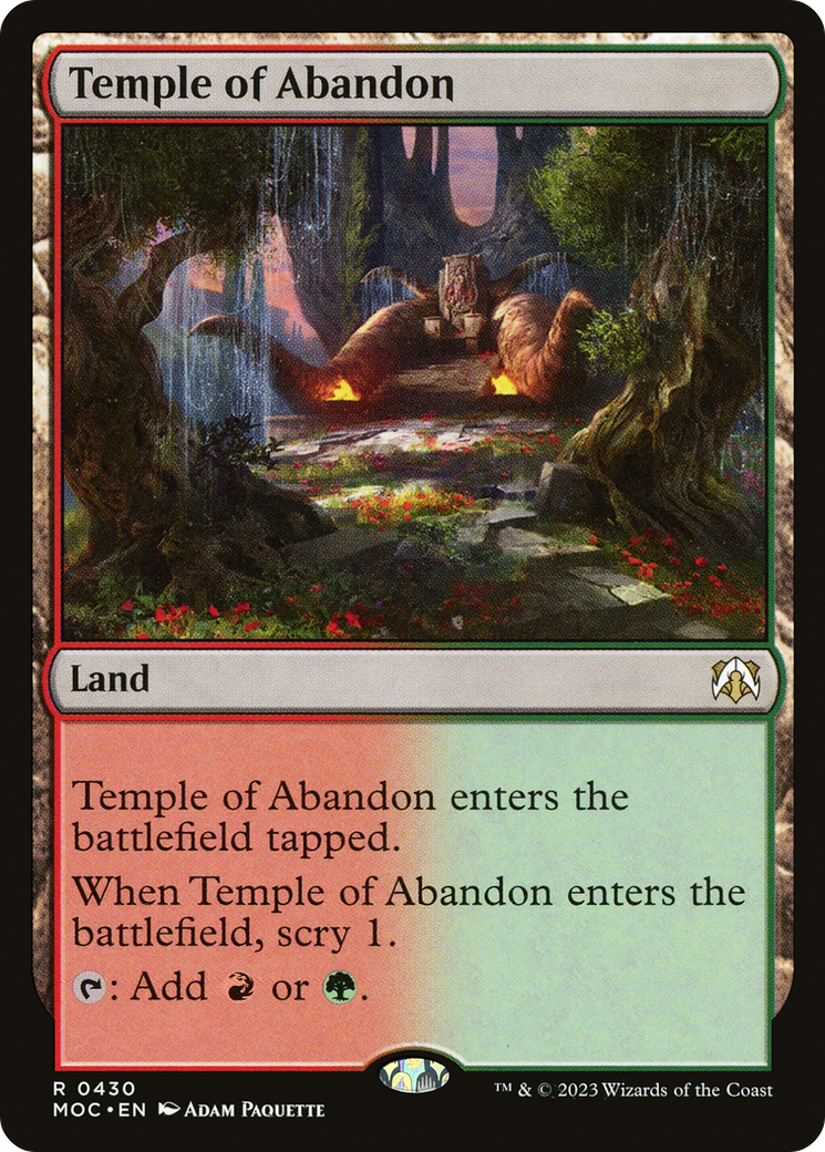 Temple of Abandon [March of the Machine Commander] | Local Legends