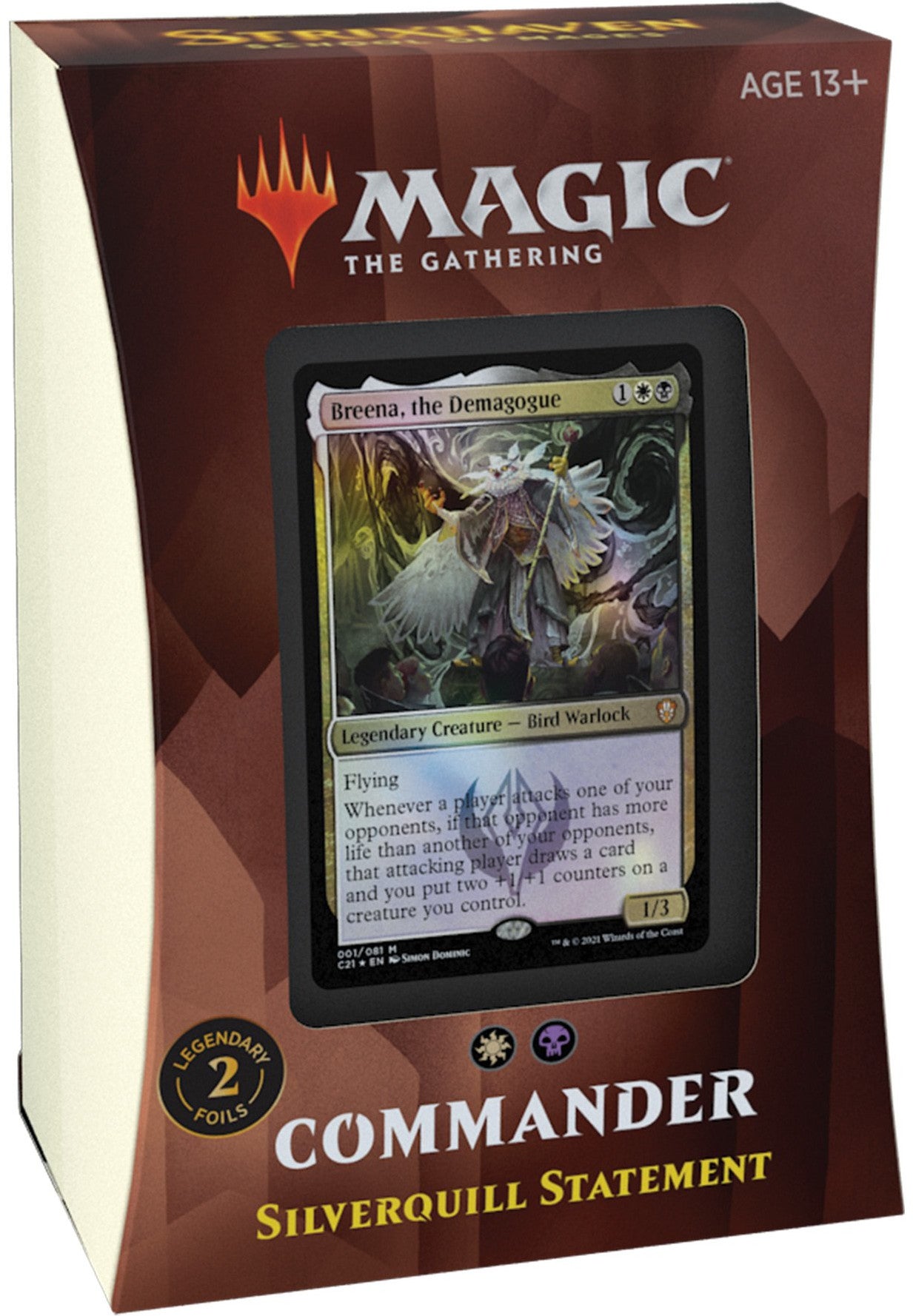 Strixhaven: School of Mages - Commander Deck (Silverquill Statement) | Local Legends