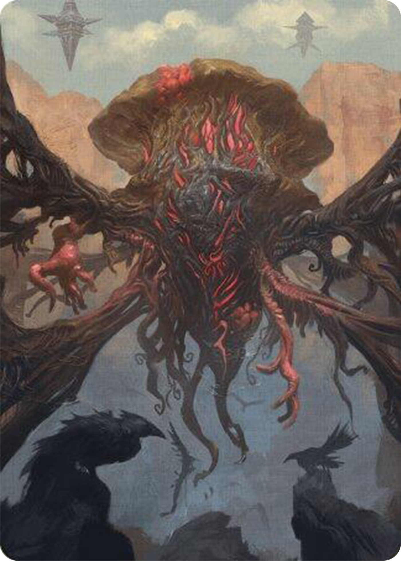 Inversion Behemoth Art Card [Modern Horizons 3 Art Series] | Local Legends