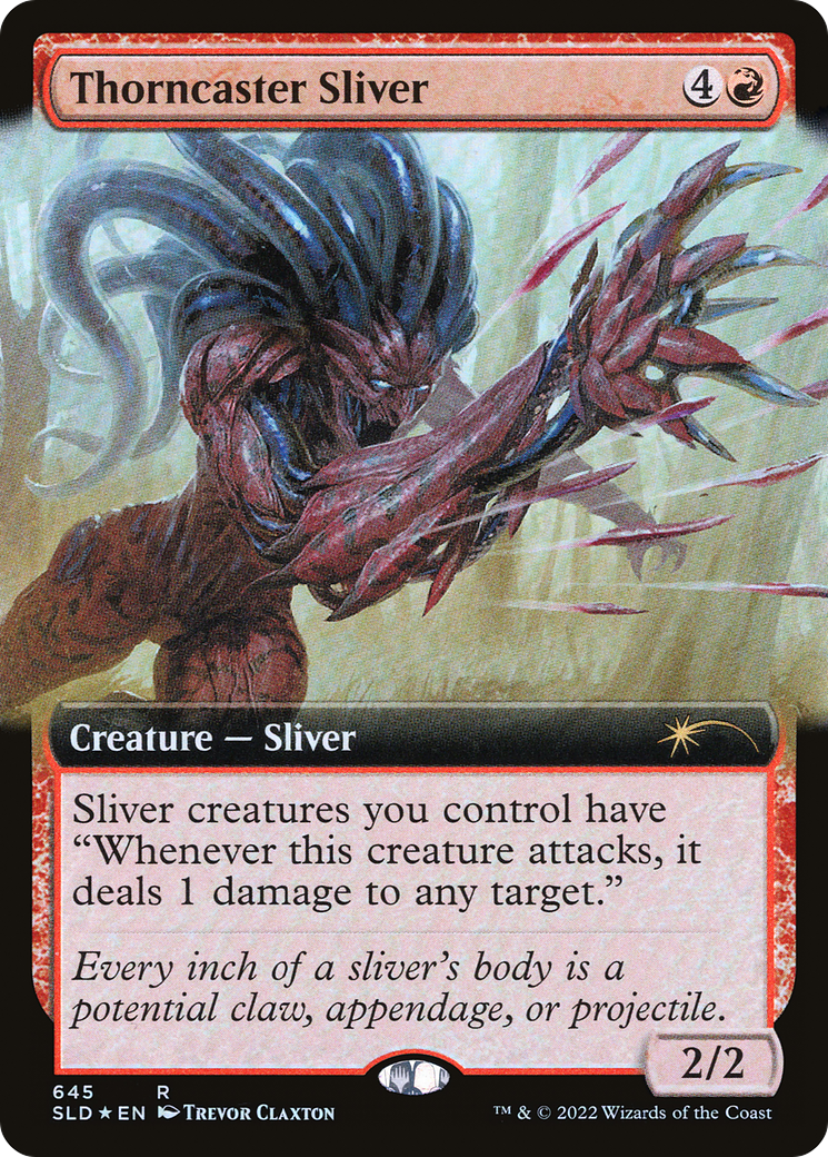 Thorncaster Sliver (Extended Art) [Secret Lair Drop Series] | Local Legends