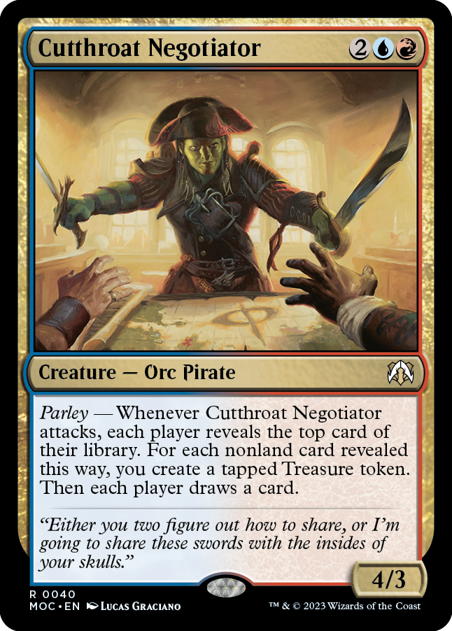 Cutthroat Negotiator [March of the Machine Commander] | Local Legends