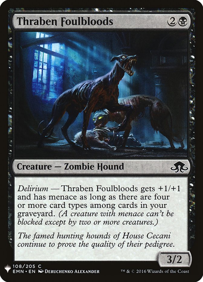Thraben Foulbloods [Mystery Booster] | Local Legends