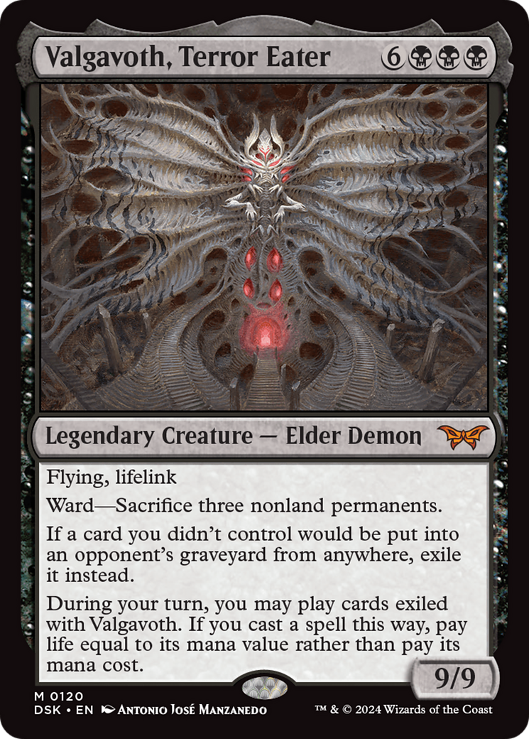 Valgavoth, Terror Eater [Duskmourn: House of Horror] | Local Legends