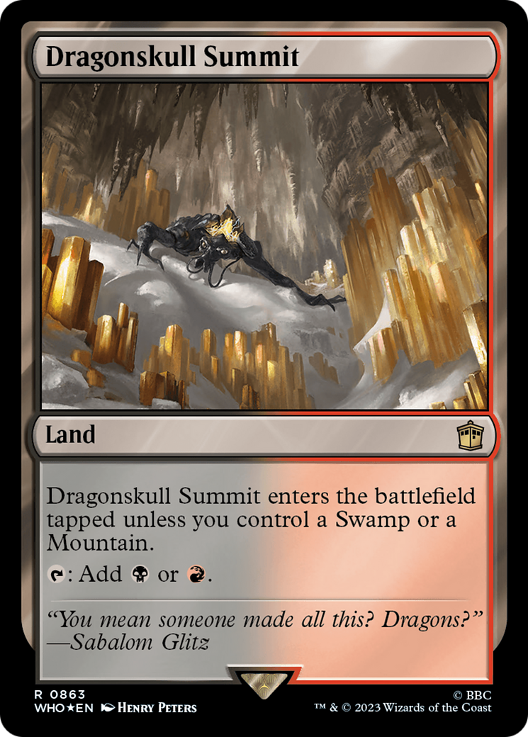 Dragonskull Summit (Surge Foil) [Doctor Who] | Local Legends