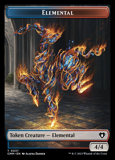 Eldrazi // Elemental (0037) Double-Sided Token [Commander Masters Tokens] | Local Legends