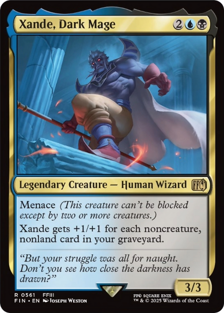 Xande, Dark Mage [FINAL FANTASY] | Local Legends