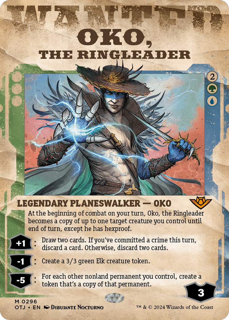 Oko, the Ringleader (Showcase) [Outlaws of Thunder Junction] | Golgari Games