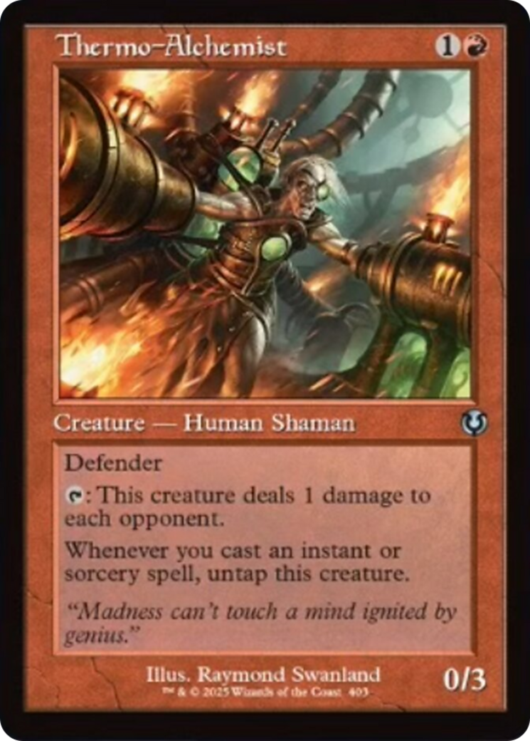 Thermo-Alchemist (Retro Frame) [Innistrad Remastered] | Local Legends
