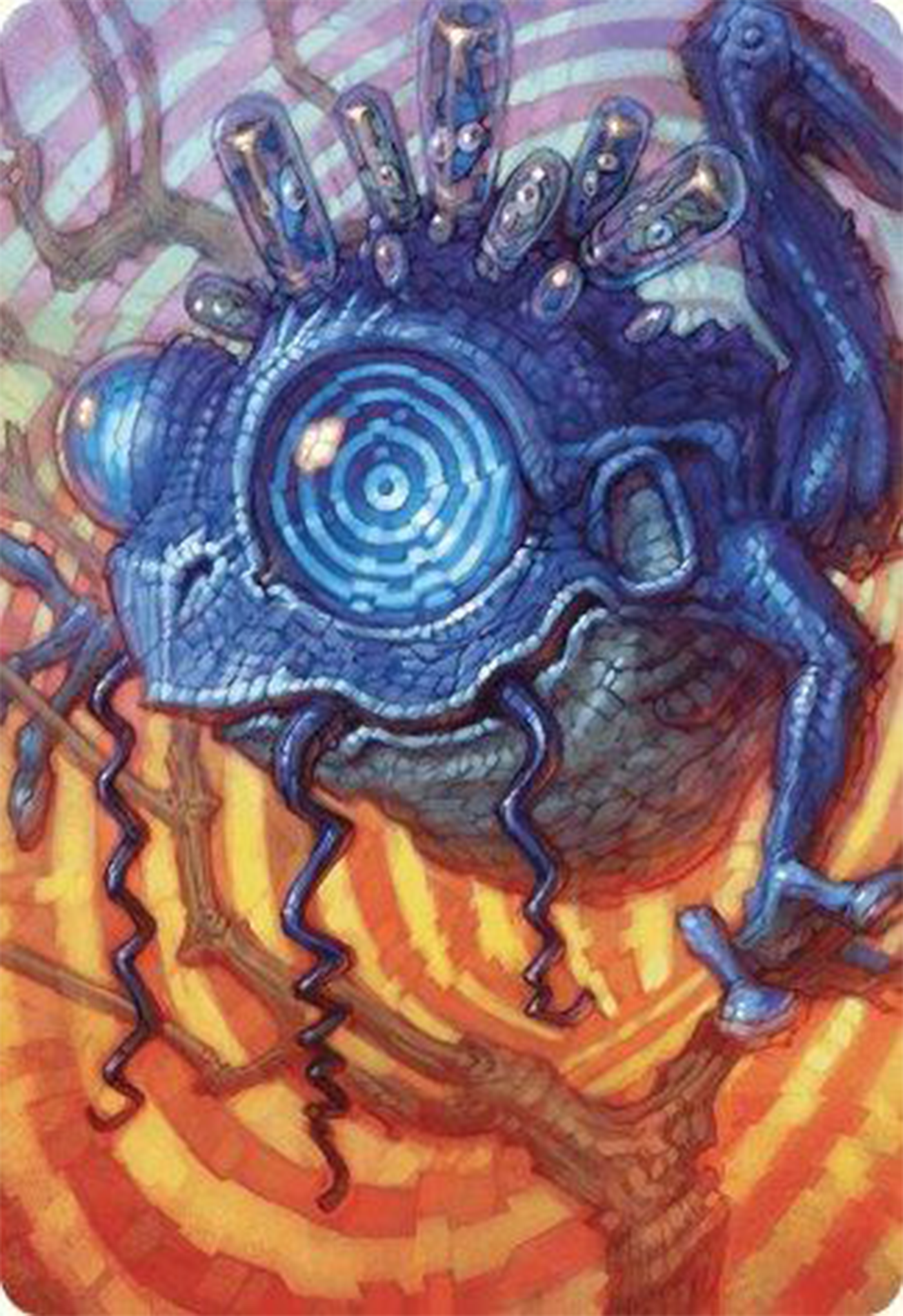 Psychic Frog Art Card [Modern Horizons 3 Art Series] | Local Legends