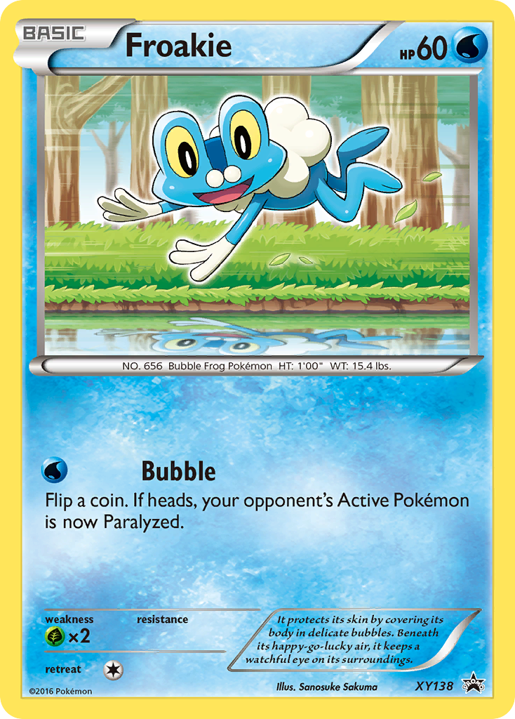 Froakie (XY138) [XY: Black Star Promos] | Golgari Games