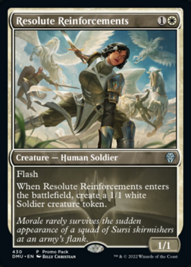Resolute Reinforcements (Promo Pack) [Dominaria United Promos] | Local Legends