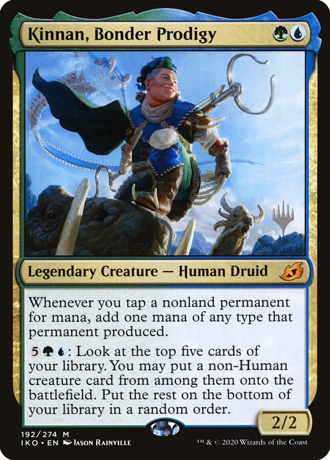 Kinnan, Bonder Prodigy (Promo Pack) [Ikoria: Lair of Behemoths Promos] | Local Legends