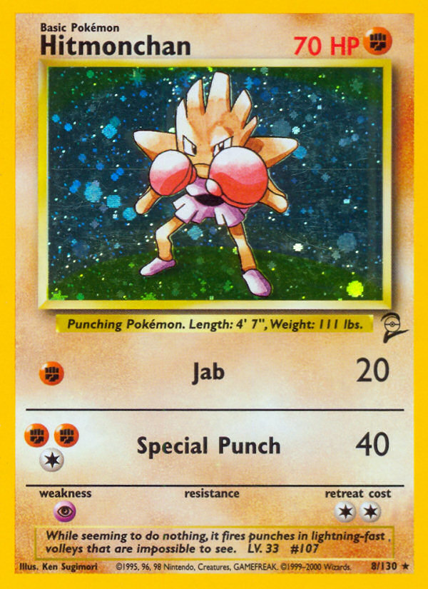 Hitmonchan (8/130) [Base Set 2] | Local Legends