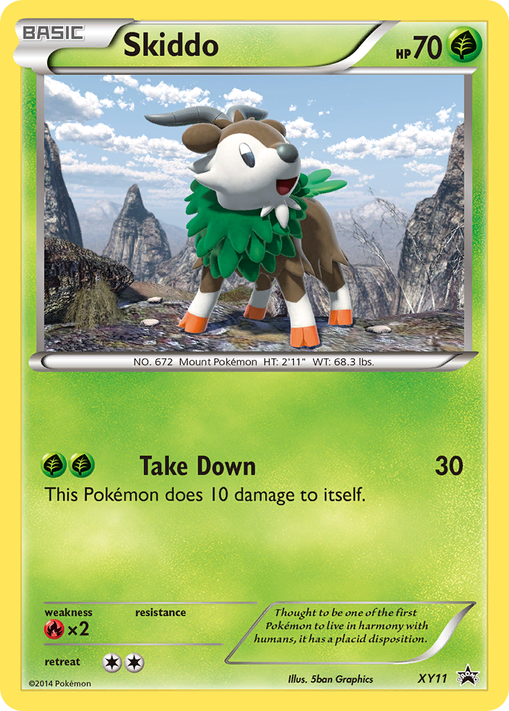 Skiddo (XY11) [XY: Black Star Promos] | Golgari Games