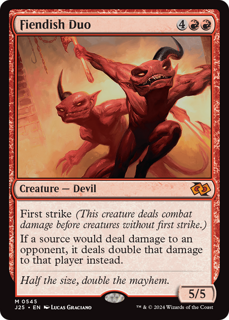Fiendish Duo [Foundations Jumpstart] | Local Legends