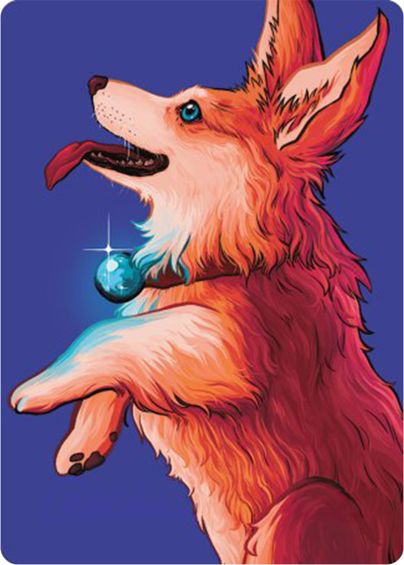 Phelia, Exuberant Shepherd Art Card [Modern Horizons 3 Art Series] | Local Legends