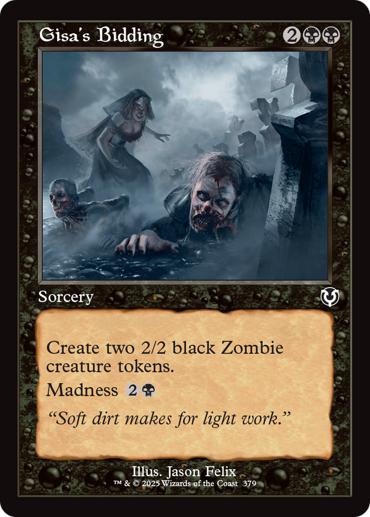 Gisa's Bidding (Retro Frame) [Innistrad Remastered] | Local Legends