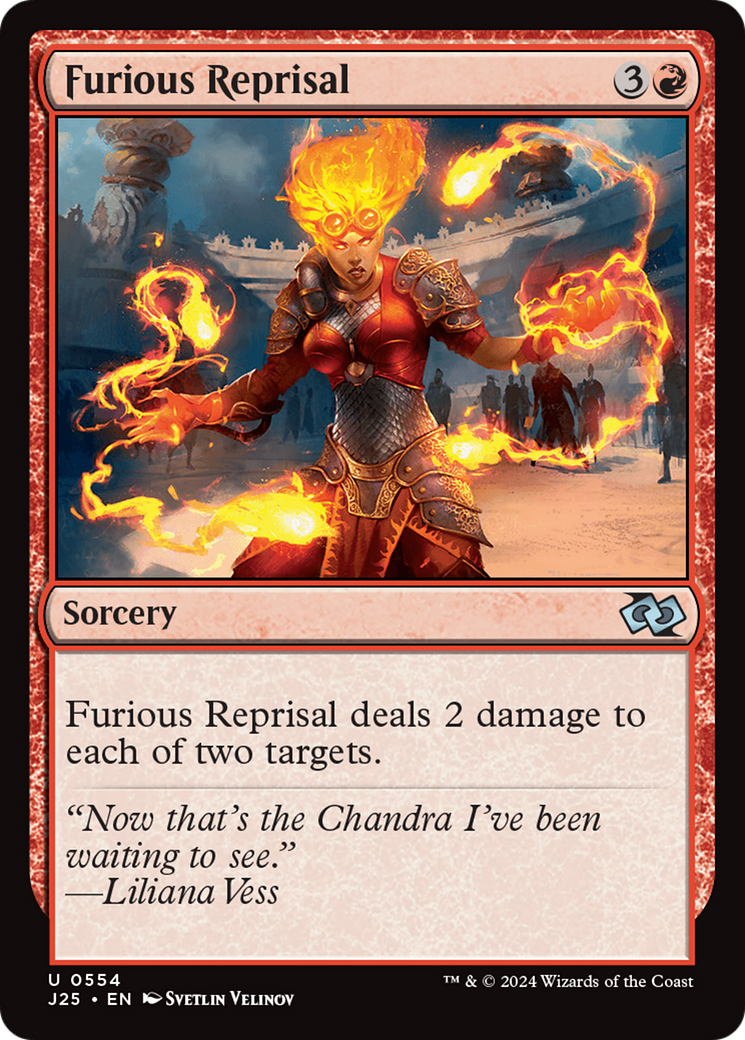 Furious Reprisal [Foundations Jumpstart] | Local Legends