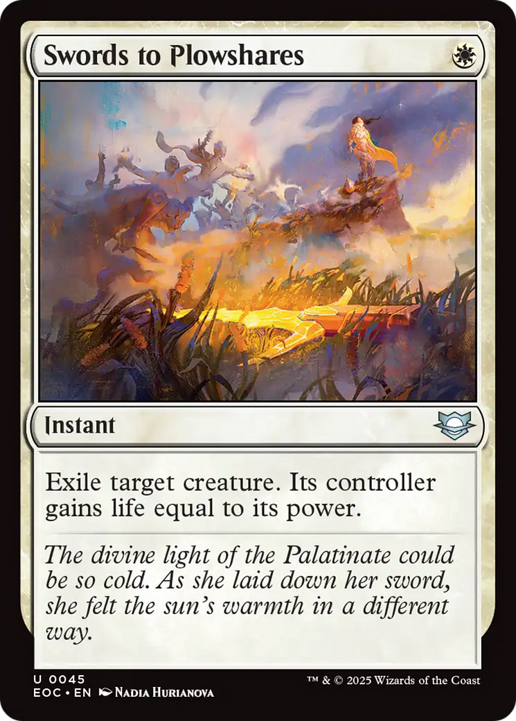 Swords to Plowshares [Edge of Eternities Commander] | Local Legends