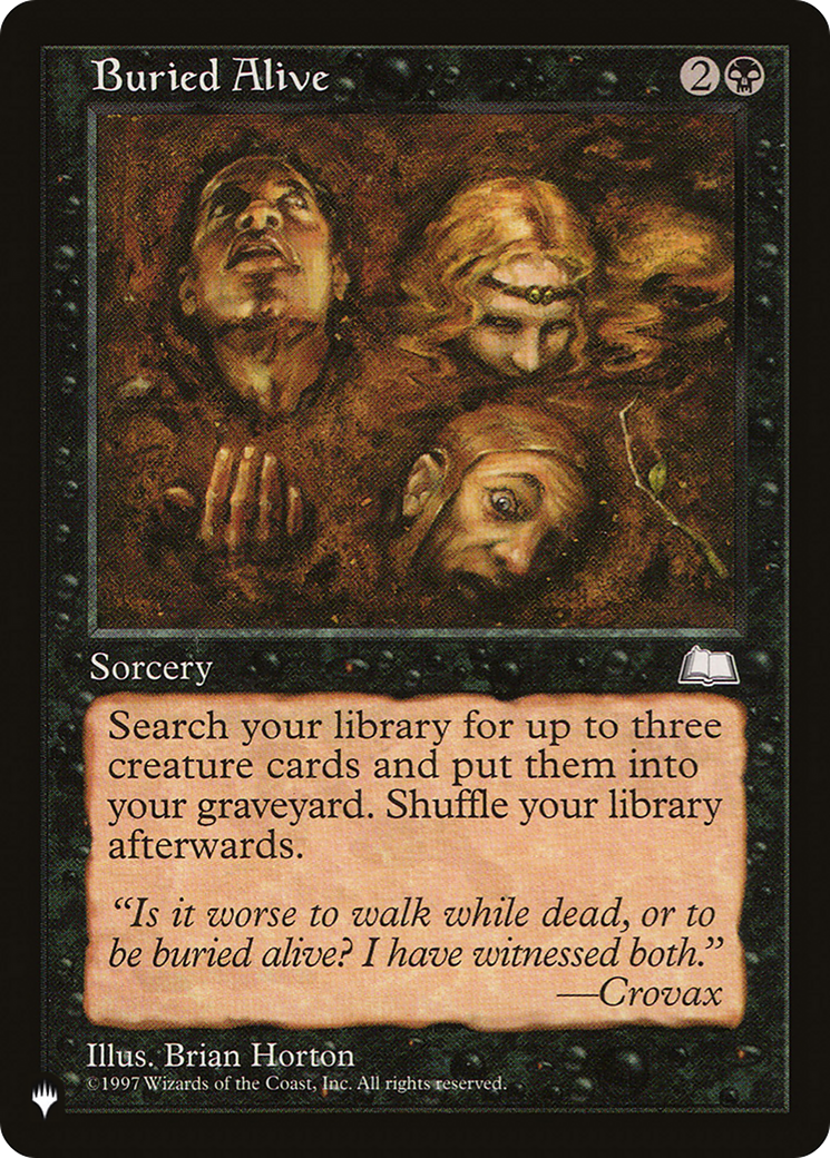 Buried Alive [The List] | Local Legends