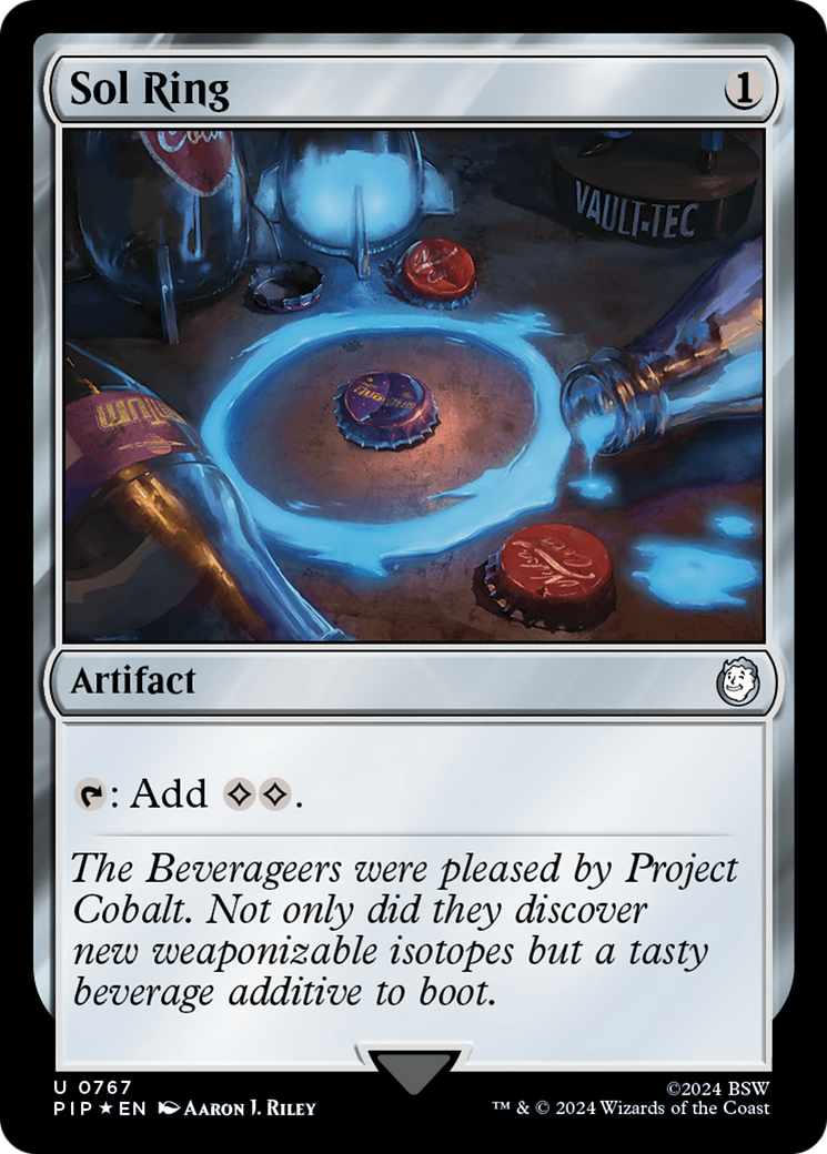 Sol Ring (Surge Foil) [Fallout] | Local Legends