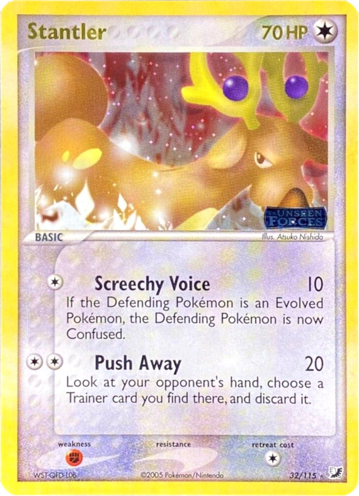 Stantler (32/115) (Stamped) [EX: Unseen Forces] | Local Legends