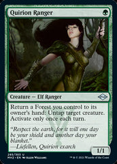 Quirion Ranger (Foil Etched) [Modern Horizons 2] | Golgari Games