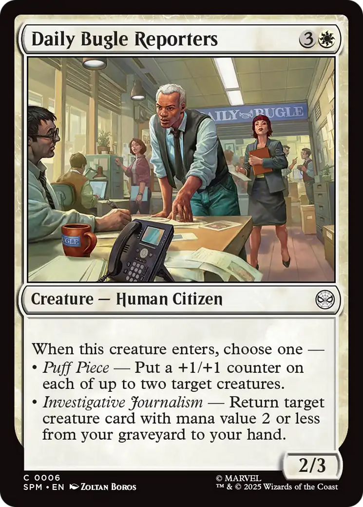 Daily Bugle Reporters [Marvel's Spider-Man] | Local Legends