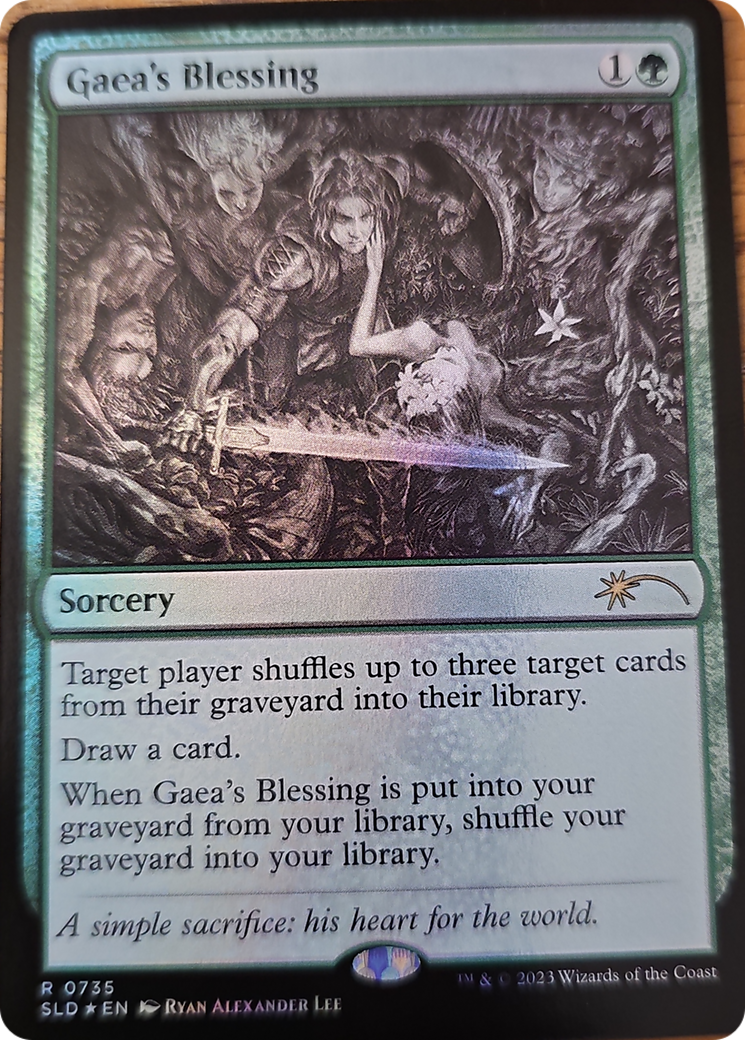 Gaea's Blessing (Sketch Showcase) [Secret Lair Drop Series] | Local Legends