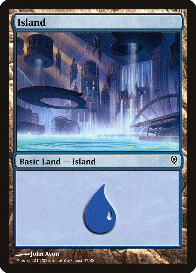 Island (37) [Duel Decks: Jace vs. Vraska] | Golgari Games